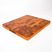 Durable Acacia Wooden Chopping Board – End Grain Butcher Block (14 x 16 Inches)